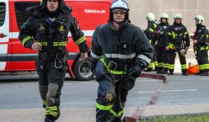В ЦАО Москвы сгорел старинный Рождественский монастырь