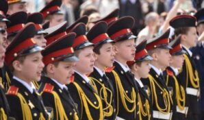 Кадеты встретили День знаний торжественной линейкой и маршем на ВДНХ