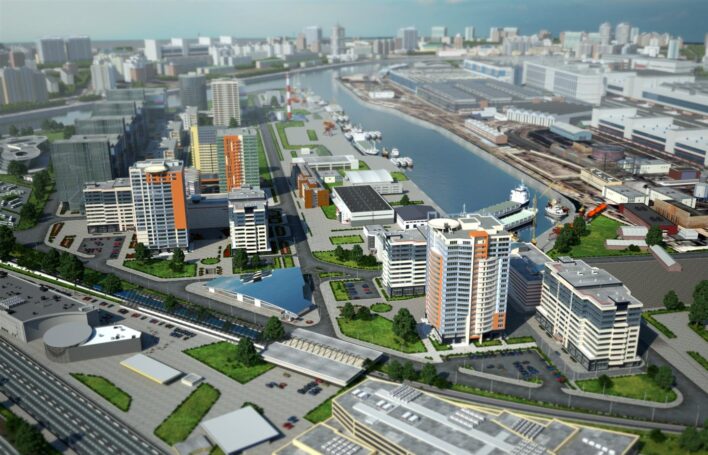 Самое перспективное для инвестиций жилье у воды строится в Даниловском районе