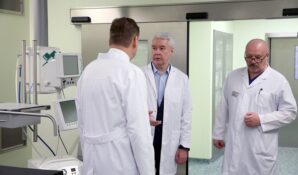 Глава столицы осмотрел отремонтированный корпус онкобольницы №1