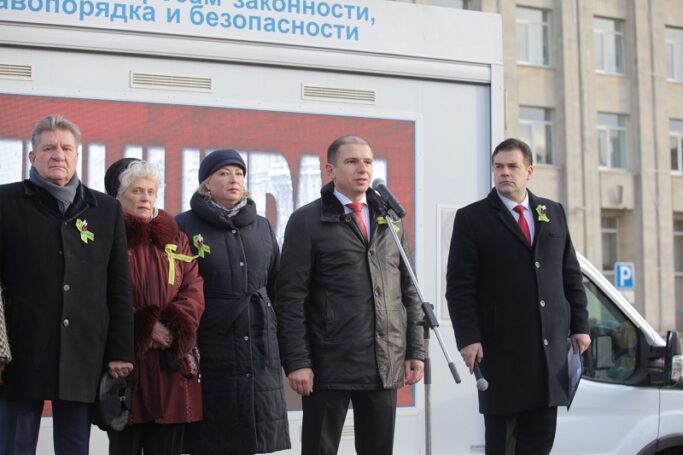 Михаил Романов принял участие в патриотической акции «Ленинградская вахта памяти»