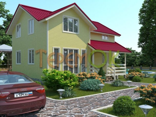 Деревянные дома от строительной компании Теремок!