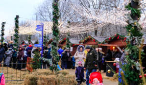 Спортсмены мирового уровня проводят мастер-классы на Рождественской елке от Федерации бокса России