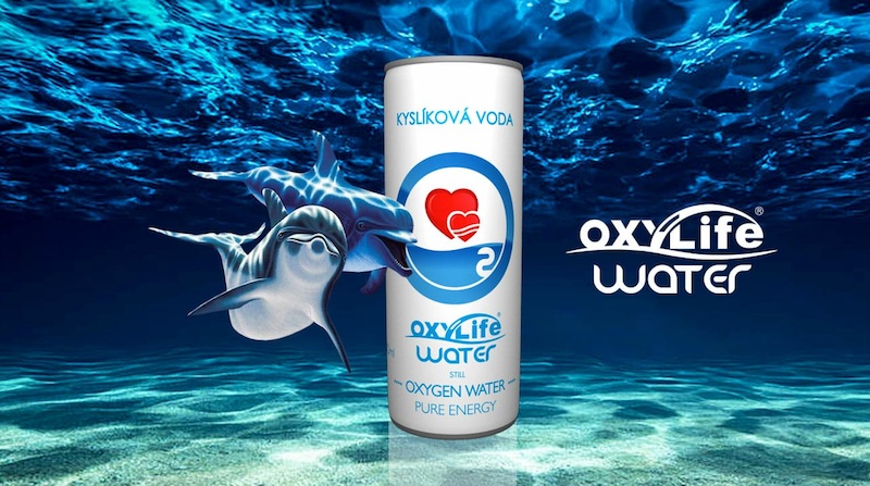 Вода из Чехии Oxy Life —  покорила Прибалтику
