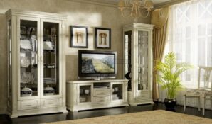 Деревянная мебель для гостиных