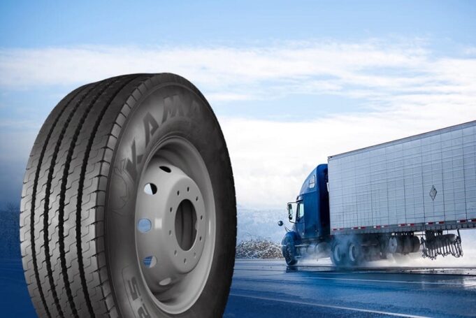 Плечевая зона ЦМК шин КАМА NF 202 была модернизирована