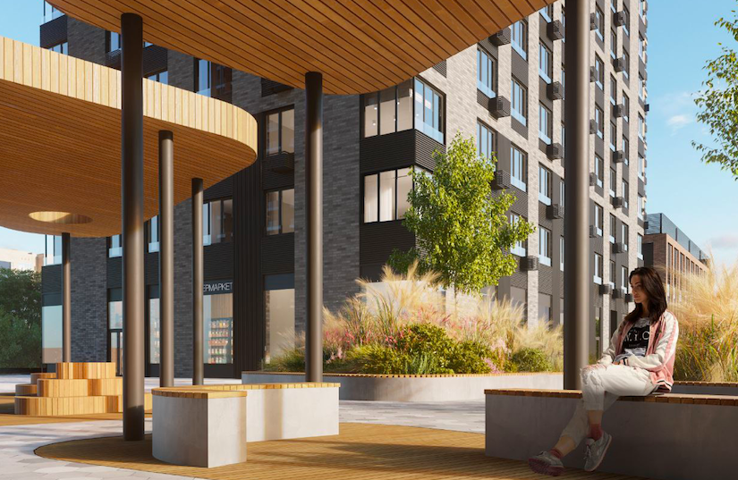 Меры поддержки правительства позволили строителям вернуться на объекты реновации в Левобережном