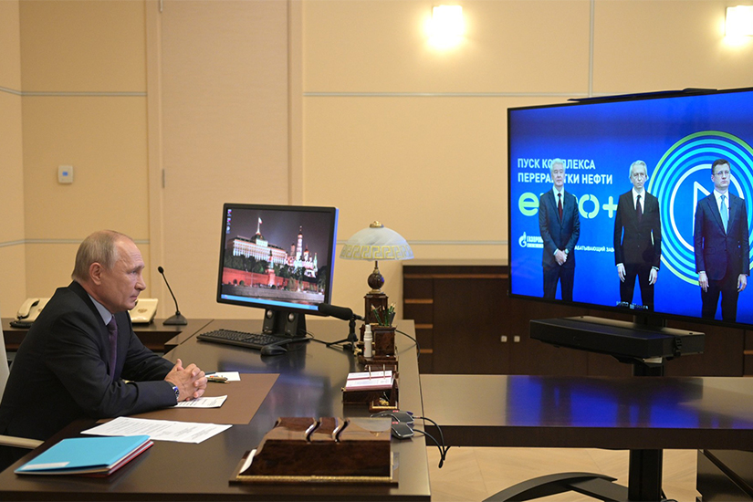 На Московском НПЗ введена в эксплуатацию новая промышленная установка