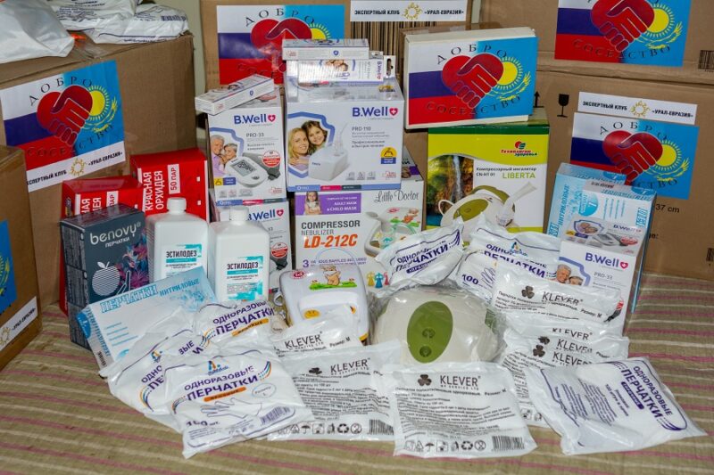 «Добро-Соседство»: В Павлодар прибыла гуманитарная помощь из Екатеринбурга
