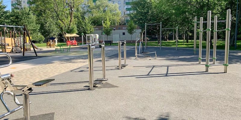 В столичных парках оборудовано более 90 спортивных площадок