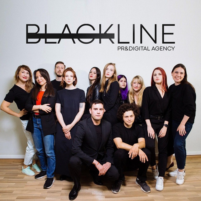 Коммуникационное агентство Blackline PR&Digital показало новый стиль после ребрендинга