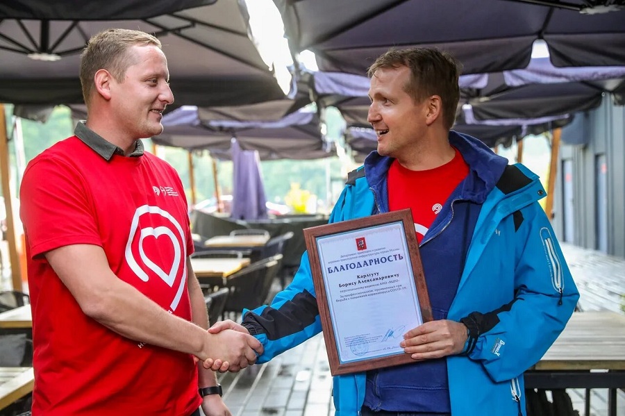 Компания «Амадей Принт» сшила футболки для Московской дирекции транспортного обслуживания