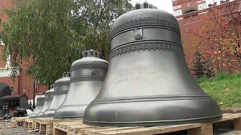 На Спасской башне Кремля установят новые колокола