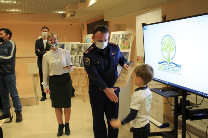 Знание законов природы в рамках Экодиктанта проверили федеральные силовые ведомства РФ