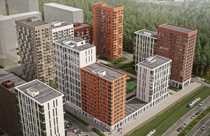 ГК «А101» введет в строй корпуса ЖК «Скандинавия» в Сосенском