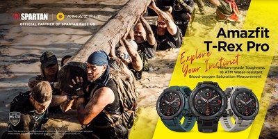 Официальным партнером гонок Spartan Race US становится Amazfit