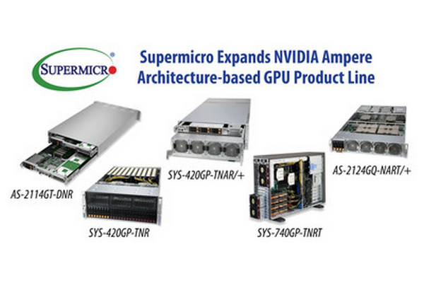 Supermicro в сотрудничестве с NVIDIA формирует полный ассортимент систем ГП и платформ