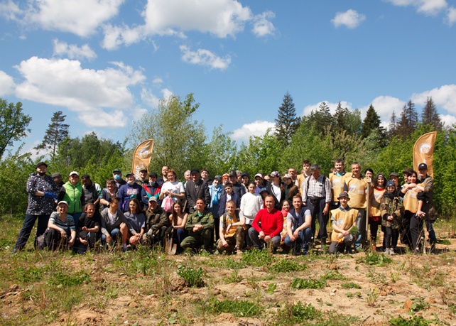 Фонд «Мир к лучшему» принял участие в эколого-патриотической акции «Лес Победы»