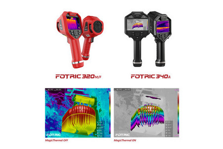Fotric объявил о выпуске портативных тепловизионных камер 320M/F и 340A