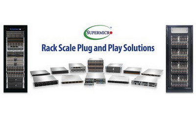 Supermicro представила на Computex Taipei стоечные решения Plug-n-Play