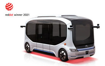 Автономный автобус Yutong Xiaoyu 2.0 удостоен премии Red Dot Award 2021