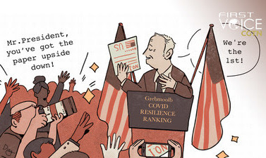 CGTN First Voice: рейтинг устойчивости к COVID подрывает доверие к Bloomberg