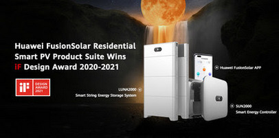 Награды iF Design удостоены продукты Huawei FusionSolar Residential Smart PV