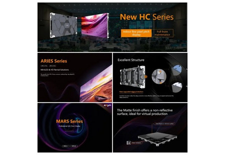 На презентации продукции Absen дебютировала серия дисплеев Micro LED Clear Cobalt