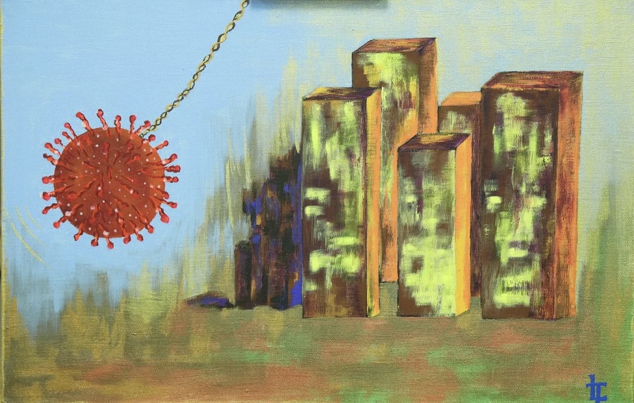 В рамках Арт-проекта «Вторая жизнь» в Мосгордуме прошла художественная выставка