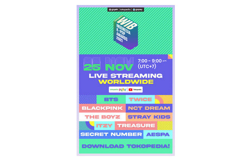 10 мегапопулярных корейских групп выступят в K-Pop онлайн-шоу Tokopedia