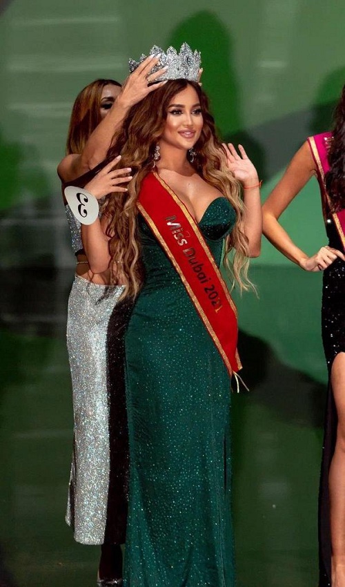 Акбота Хакимова получила титул «Мисс Дубай – 2021»