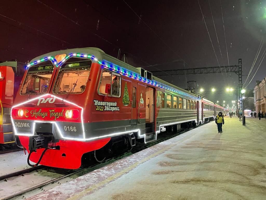 С 1 по 8 января электрички МЖД будут курсировать по особому расписанию