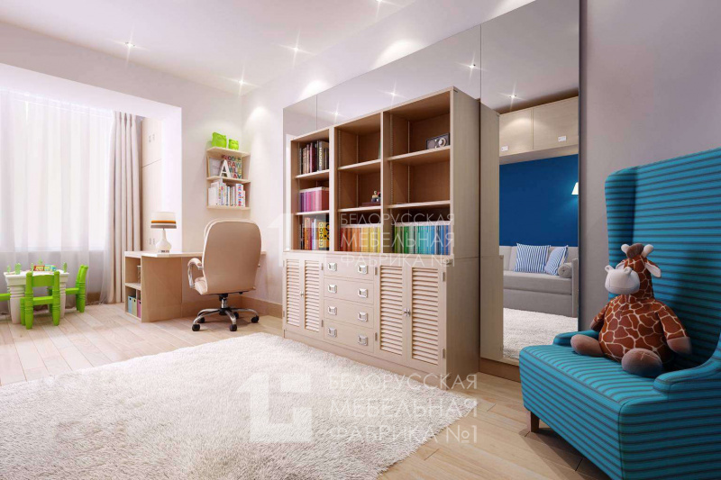Многофункциональная детская комната: обязательные элементы