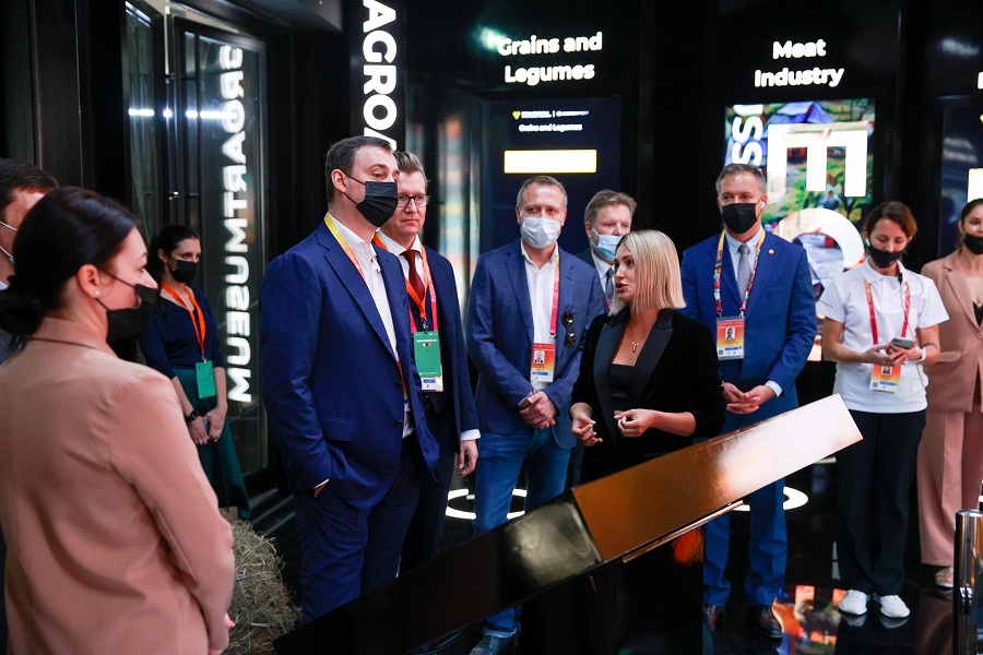 Российская агропромышленная неделя на «ЭКСПО-2020» рассказывает о потенциале продукции из РФ