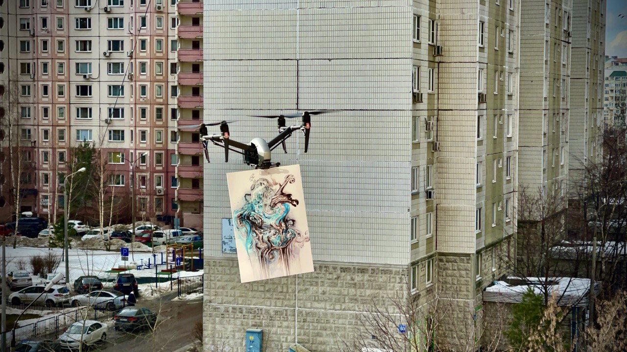 Небесная выставка картин от Марины Звягинцевой