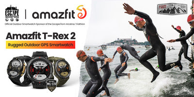 Бренд Amazfit стал официальным спонсором соревнований по триатлону «Побег из Алькатраса»