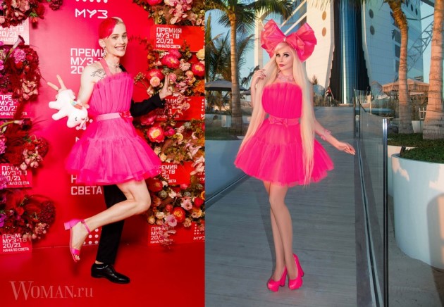 Таня Тузова в платье, как у Дани Милохина, блистает красотой в самом дорогом отеле мира