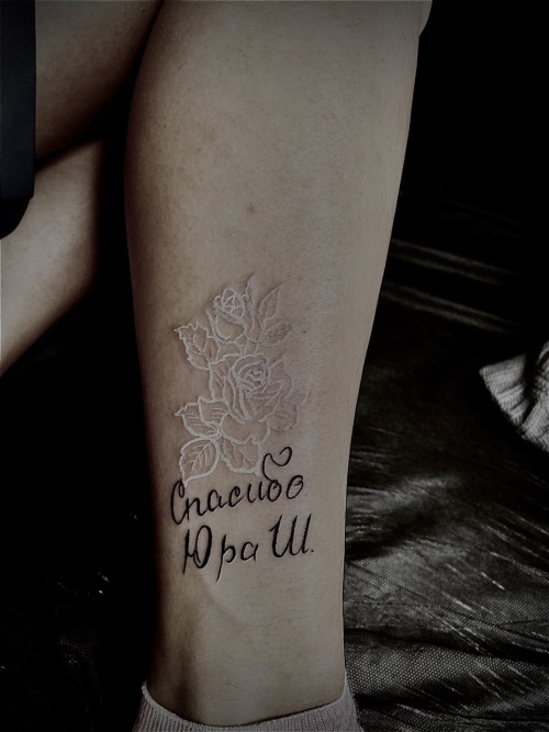 Тату в память о легендарном певце