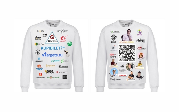 Микроблогер продал рекламу на своём свитшоте за полмиллиона рублей