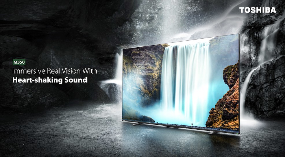 Непревзойденное погружение — Toshiba TV M550