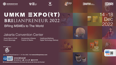 На выставке UMKM EXPO(RT) BRILIANPRENEUR 2022&nbsp;года были представлены 500&nbsp;ММСП