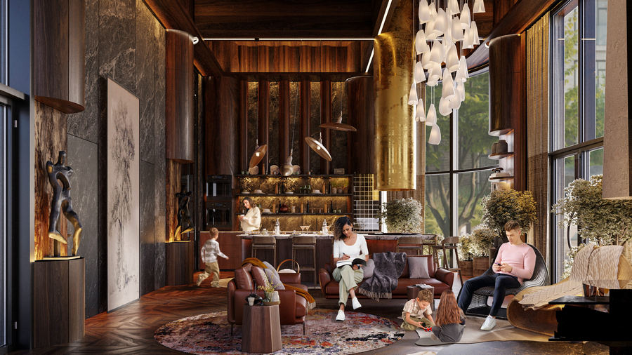 В ЖК «1-й Нагатинский» появится собственная Gourmet Villa с сервисом 5* отеля