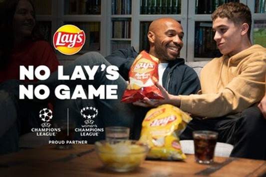 Lay’s запускает платформу No Lay’s, No Game с Тьерри Анри для Лиги чемпионов УЕФА