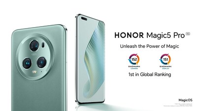 HONOR Magic5 Pro занял верхнюю строчку рейтинга DXOMARK благодаря камере и дисплею&nbsp;