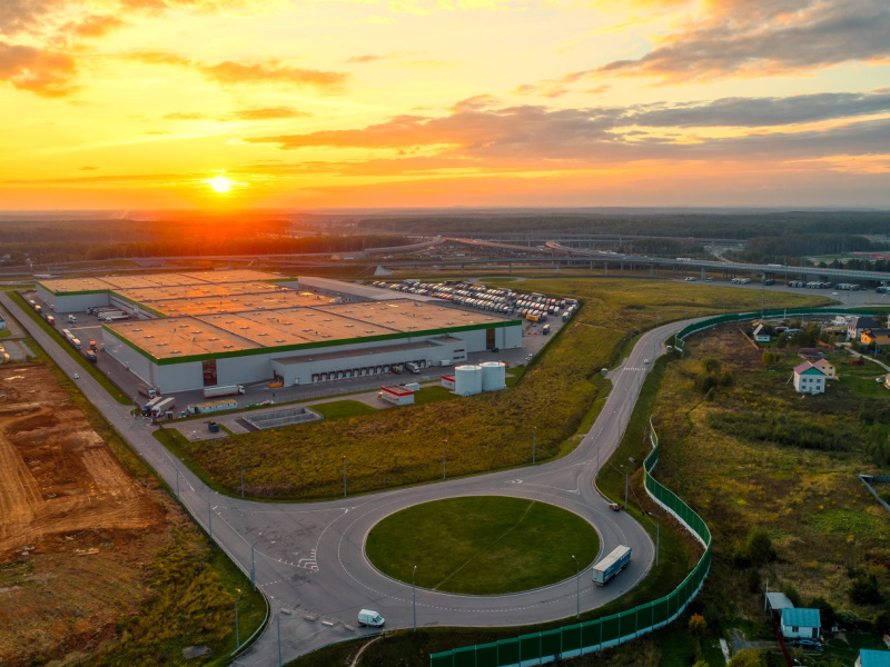 Финальная очередь. В «Южных Вратах» строится последний складской блок