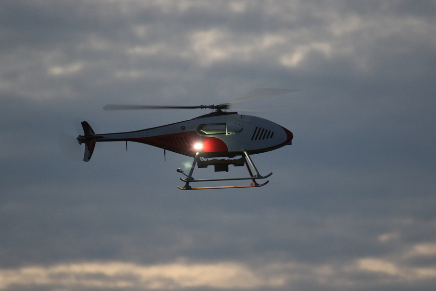 Более 80 км составила максимальная удаленность БПЛА БАС-200 от пульта управления