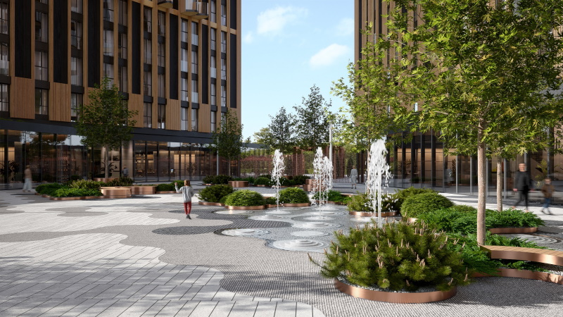 Фундаменты первой очереди жилого кластера «СОЮЗ» выполнены на 100%