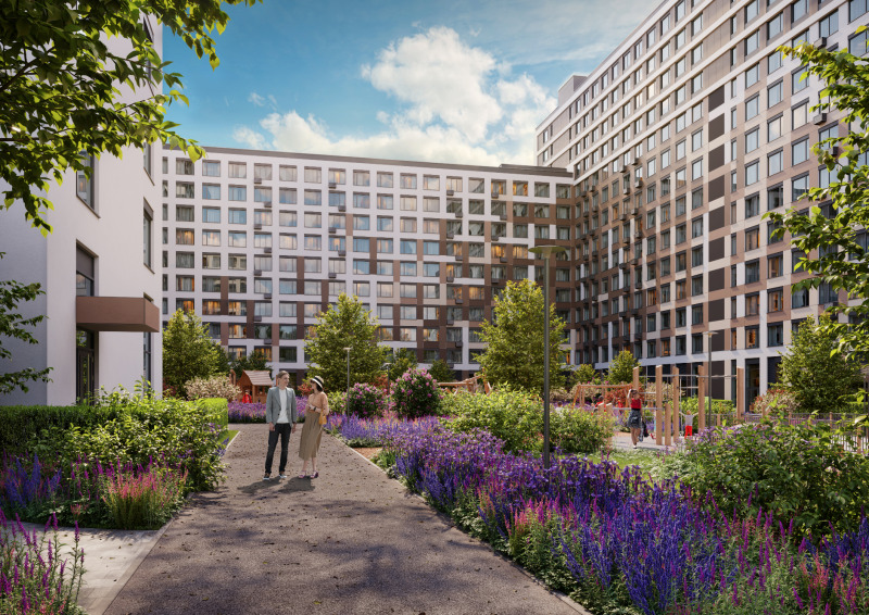 Цветовая стихия. Как ЖК «Город «В лесу» создаёт настроение для своих жителей