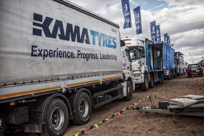 Пилоты «КАМАЗ-мастер» испытали шины KAMA TYRES на ралли «Шелковый путь»