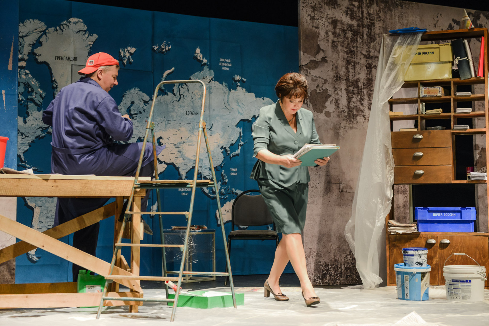 «Счастливый день» в Новом драматическом театре